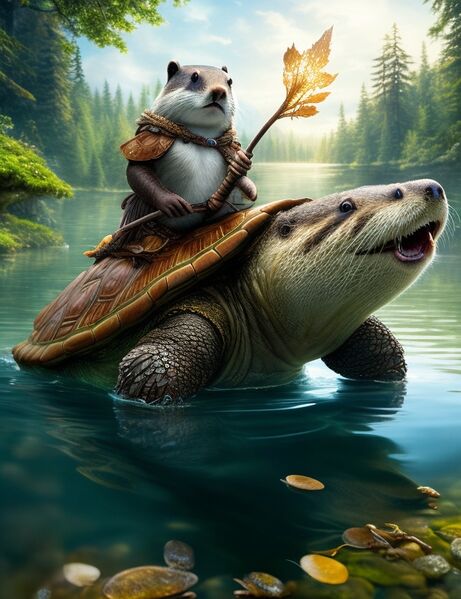 File:BeaverRidingTurtlish.jpg